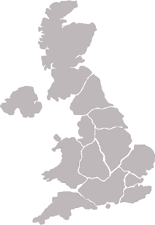 map of united kingdom